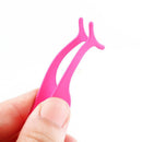Auxiliary Helper Colorful Choice Clip Tweezers Makeup Tools False Eyelashes