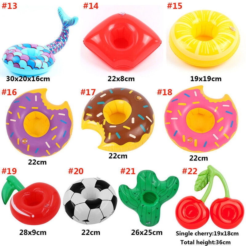 Drink Holders Inflatable Cup Coasters Drink Floats Swimming Pool Float