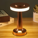 LED Table Lamps USB Charging Dimmable Coffee Bar Hotel Night Light (Bronze)