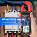 Digital True RMS Clamp Multimeter Ammeter Voltmeter Capacitance Diode Teste