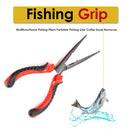 Multifunctional Fishing Pliers Portable Fish Line Cutter Hook Remover (S) Newly
