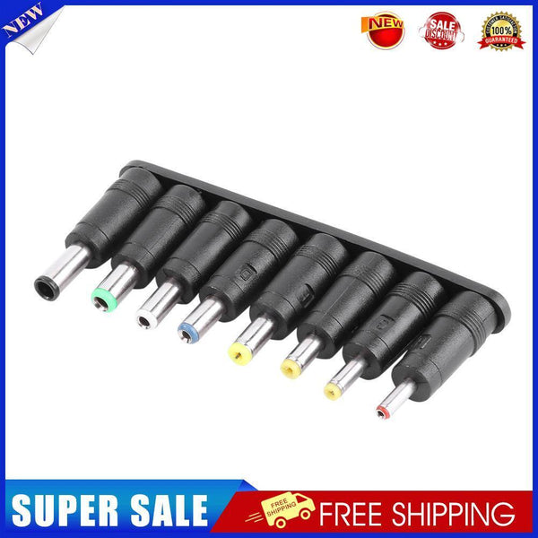 Universal 8 in 1 PC AC DC Power Charger Adapter Socket Plug Connector Tips