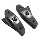 2x Enchufe de cubierta del panel de puerta 51417025647 para BMW Serie 7 E65 E66 745i 02-08 gris