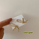 Girl Sweet Women Simplicity Stud Earrings Bow Earrings Fashion Eardrop