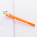 Creative Neutral Black Pen Stationery Cartoon Carrot Rabbit Gel Pens Sign Pen
