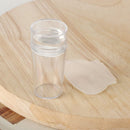 transparent Pure manicure plate Jelly Silicone Nail Nail Art Stamper Scraper