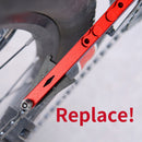 Bicycle Chain Gauge Chain Checker Cycling Accessories Aluminum Alloy (Red) Newly