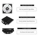 ID-COOLING IS-40X V3 Pro PWM Cooling Fan 4 Direct Contact Heatpipes CPU Cooler