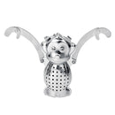 Monkey Shape Tea Infuser Loose Leaf Strainer Herbal Filter Tray Spice Newly