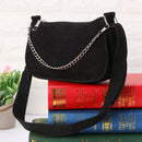 Fashion Corduroy Crossbody Bag Women Solid Color Chain Handbag Shoulder Satchel