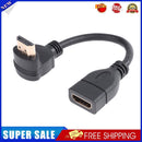 15cm 90 Degree Elbow HDMI-compatible Male Port to HDMI-compatible Female Po