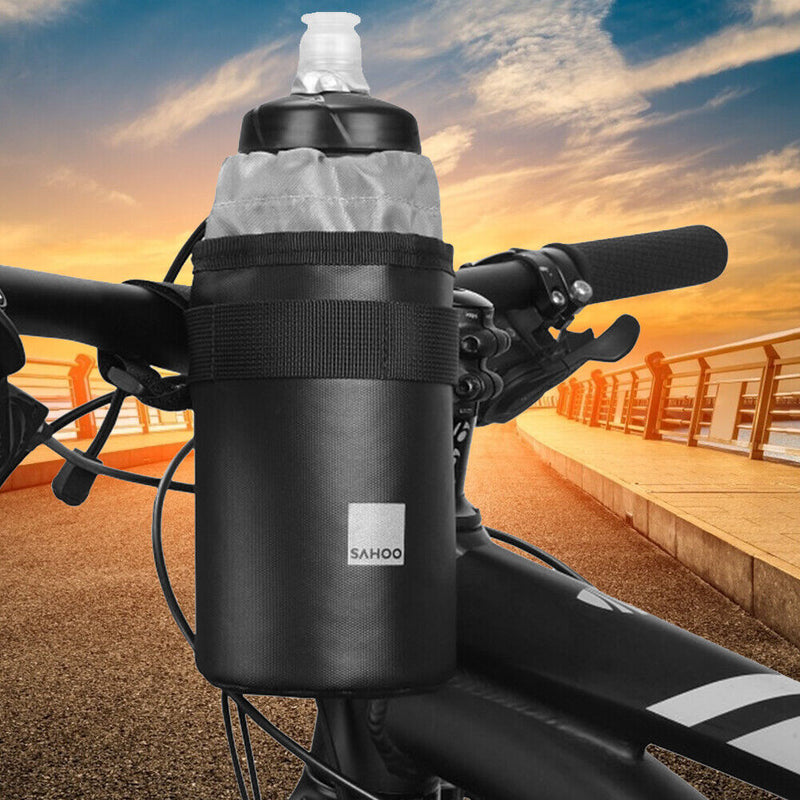 SAHOO MTB Bicycle Bottle Bag Insulated Drink Water Kettle Holder Carrier Pouch