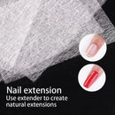 Nail Art Extension Fiber Sheet Nail Extension Gel Set Acrylic Tips Manicure Tool