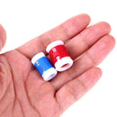 2pcs Plastic Knitting Needles Row Counters Crochet Weaving Knit Stitch Tool