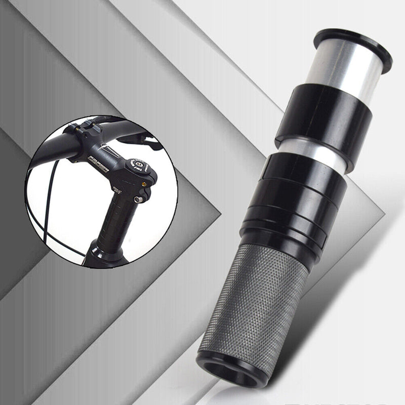 Bicycle Fork Stem Extension Adapter Handlebar Rise Up Elevated Extension