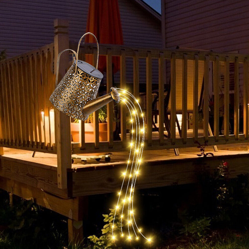 LED Shower Solar Light String Waterproof Yard Art Light (Without Support) Newly
