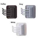 Storage Rack Towel Hanger Rack Hooks Wall Door Hook Key Holder Self Adhesive