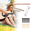 Acoustic Guitar Accessories Wooden Guitar Pin Peg+String Nails+Saddle+Nut Newly