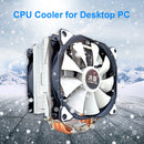 SNOWMAN MT6 12cm CPU Cooler Fan 6 Heat Pipes 4 Pin Heatsink (Dual Fan) Newly
