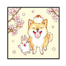 11CT 3 Strand Printed Full Embroidery Dog Rabbit Needlework DIY Cross Stitch Kit