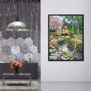 5D Rhinestone Bead Art Diamond Painting DIY Bridge Mosaic Kit Home Decor Gift