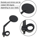 Rear View Handle Rearview Mirror Bicycle Rearview  Mirrors MTB Bike Mirrors