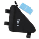 Triangle Cycling Front Tube Frame Pouch Bag Holder Saddle(Black) Newly