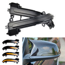 Smoked Side Mirror Sequential Blink Turn Signal Light For BMW 1 2 3 4 Series i3