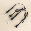 Tips 110V 220V LCD Digital Adjustable Temperature Electric Soldering Iron