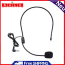 Mini Portable, Lightweight Teaching Microphone 3.5mm Male Wired Guide Vortra