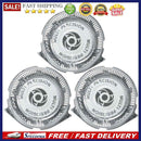 3pcs Round Beard Shaver Replacement Heads Mustache Shaving Trimmer Razor Head