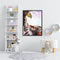 Frameless Oil Paint By Numbers DIY Cat Butterfly Picture Craft Kit for Home
