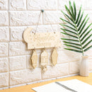 Table Ornament Crafts Accessories Wooden Eid Mubarak Hanging Lantern Pendant