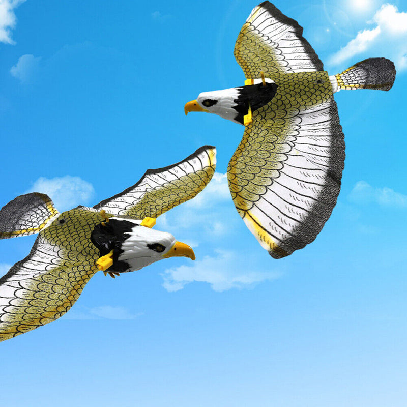 Electric Luminous Portable Music Repellent Hanging Eagle Flying Bird Creative