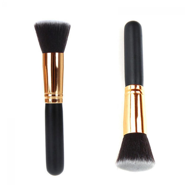 Women Flat Nose Kabuki Cosmetic Brush Makeup Tool Foundation