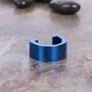 5pcs Bike Bicycle Cycle C-Clips Buckles Hose Brake Line Gear Cable (Blue)