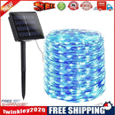 Solar String Lights Waterproof Copper Wire Fairy Lamp (Blue White 100LED)