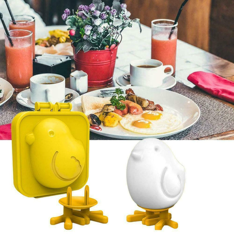 Egg Shaper Mold For Boiled Egg Egg Mold DIY Cute Cartoon Pan Cook Egg Mold Y5Y0