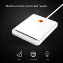 USB 2.0 Smart Card Reader for CAC IC ID Bank SIM Card Windows 7 8 10 Vista Newly
