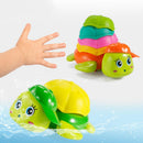 Cute Small Turtle Baby Shower Water Spray Floating Toys Children Kids Bathroom P