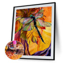 Diamond Painting 5D DIY dragonfly Round Drill Rhinestone Picture(B3381)