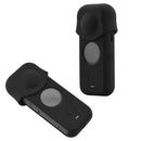 Silicone Case Shell for Insta360 One X2 Camera Lens Protector (Black) Newly