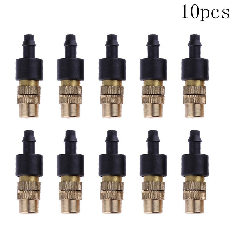 50pcs 4/7PVC Brass Sprinkler Head Garden Tool Spray Misting Nozzle