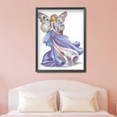 Full Drill Mosaic Rhinestone Picture DIY Elegant Princess 5D Diamond Painting