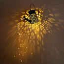 Solar Watering Can String Light Garden Outdoor Kettle Lamp (No Bracket)