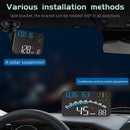 Locate Plug and Play Car Speed Projector On-board Display Head up Display HUD