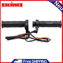 1 Pair 12V Adjustable Electric Heated Handlebar Covers Motorcycle Handle Grips