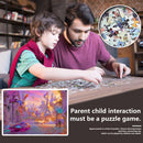 1000pcs DIY Dream Paradise Paper Puzzle Educational Jigsaw Assembling Game Toys