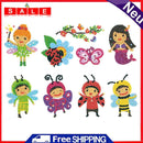8pcs DIY Diamond Painting Stickers Animals Kids Cross Stitch Needlework Decals