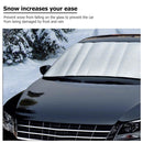 59x28 inch Winter Car Windshield Cover Auto Snow Ice Frost Shield Heat Sun Shade